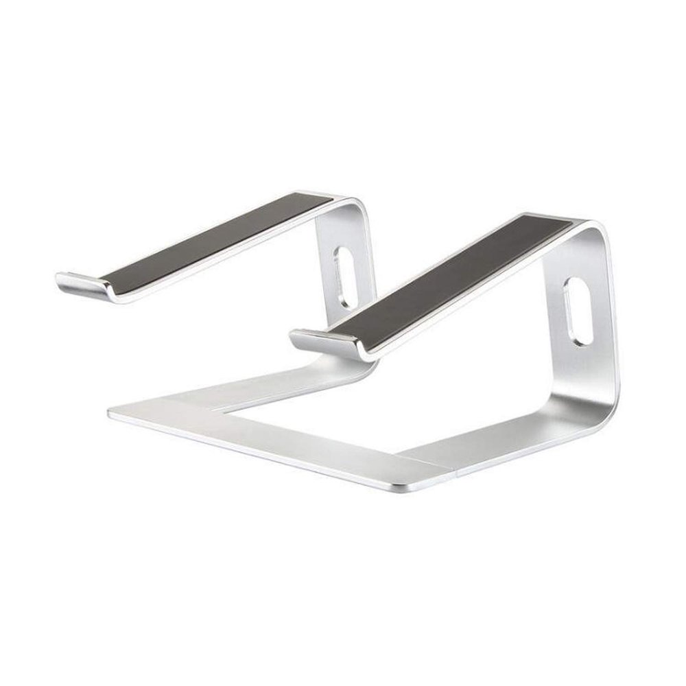 BEYEE Laptop Stand, Detachable Laptop Riser,Ergonomic Laptops Elevator for Desk, Aluminum Metal Holder Compatible with 10-15.6 Inches Notebook Computer (Silver)