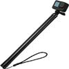 Long Selfie Stick Pole (106"/2.7M),Extension Carbon Fiber Waterproof Dive Monopod for GoPro Max 13 12 11 10, Insta360 X5 X4 Ace Pro, DJI Osmo Nano 360 Action 6 5 4 Pocket 4 3 Bike Motorcycle Accessory view 1