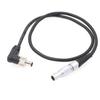 0B 2 Pin to Locking DC Power Cable for Z CAM E2 F6, ARRI Alexa Camera to PIX-E SmallHD Atomos Ninja V Monitor view 2
