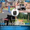 1/2 Mile Long Range Wireless Driveway Alarm Outdoor Weather Resistant Motion Sensor&Detector-Home&Office DIY Security Alert System-Monitor&Protect Outdoor/Indoor Property - 1 Receiver and 4 Sensors view 2