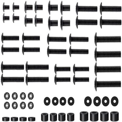 Mounting Dream TV Mounting Hardware TV Mount Screws Kit Comes with M4, M5, M6, M8 Screws, Includes Spacers and Washers, Fits Any TVs Up to 82 Inch, Works with Any Wall Mount MD5754