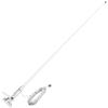 Retevis MA06 VHF Marine Antenna, 3.5dBi Fiberglass Waterproof Boat Antenna, 23 Ft/7 m RG-58 Coaxial Cable with PL-259 Connector Ratchet Mount, for Retevis RA27 RM20 VHF Marine Radio, 43.3Inch view 1
