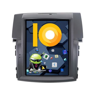ZWNAV Android 9.0 Tesla Car Stereo for Honda CR-V, Car GPS Navigation Head Unit, Carplay, Radio, in-Dash DSP, Support Carplay, Android Auto (4G RAM 128GB ROM PX6 Carplay)