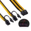Chenyang 12Pin to ATX Dual 8Pin & 6Pin Splitter GPU Graphics Card Modular Cable for 3080 3090 AX850 AX750 AX650 Card view 3
