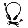 Baost Wired Over Ear Headphones with Microphone Foldable Headsets Wired Stereo Headset for 3.5mm PC Computer Laptop Random view 1
