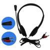 Baost Wired Over Ear Headphones with Microphone Foldable Headsets Wired Stereo Headset for 3.5mm PC Computer Laptop Random view 3