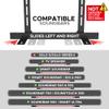 Sound Bass Universal Under TV Mount, Compatible With Bose Smart Soundbar 300/500/550/600/700/900 Ultra, TV Speaker, SoundTouch 300, Invisible Once Fitted, Fast & Easy Way to Mount Your Sound Bar Black view 2