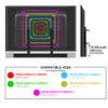 Sound Bass Universal Under TV Mount, Compatible With Bose Smart Soundbar 300/500/550/600/700/900 Ultra, TV Speaker, SoundTouch 300, Invisible Once Fitted, Fast & Easy Way to Mount Your Sound Bar Black view 4