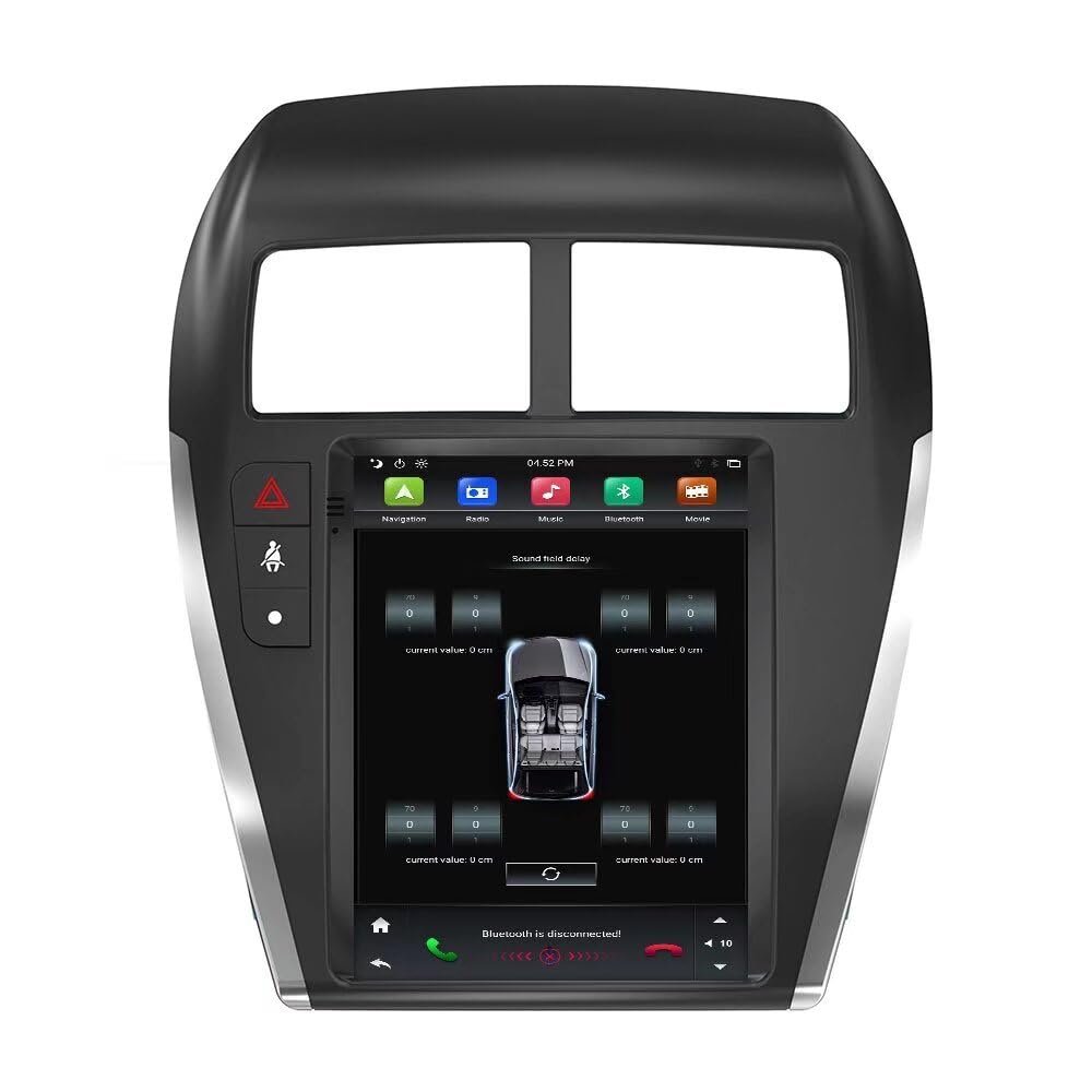 ROADYAKO 64GB Head Unit Android 9.0 Car PC Multimedia Radio for Mitsubishi ASX 2013 2014 2015 2016 2017 2018 Auto GPS Navigation 4G WiFi RDS Mirror Link Steering Wheel Control