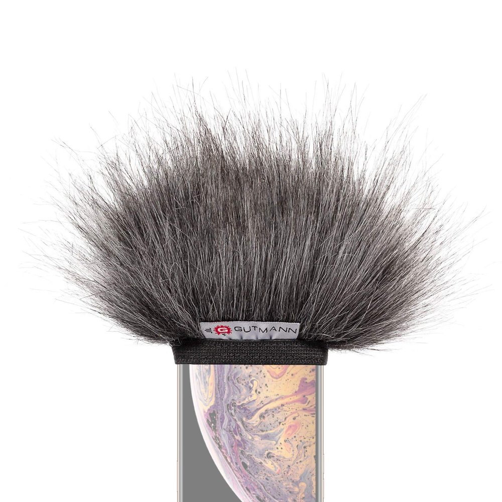 Gutmann Microphone Windscreen for Apple iPhone 12 Mini/iPhone SE Grey