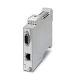 PHOENIX CONTACT GW DEVICE SERVER 1E/1DB9 (2702758), FOR CONVERTING SERIAL DATA (RS-232/422/485) TO ETHERNET DATA (RJ45), INCLUDES ONE RJ45 PORT AND ONE D-SUB 9 PORT, SERIAL DEVICE SERVER, SUPPORTS TCP