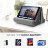 Sttargxing Multi-Angle Tablet Stand with Soft Pad and Net Pocket - Universal Lazy Holder for Lap, Knee, Sofa and Bed(Grey) view 4