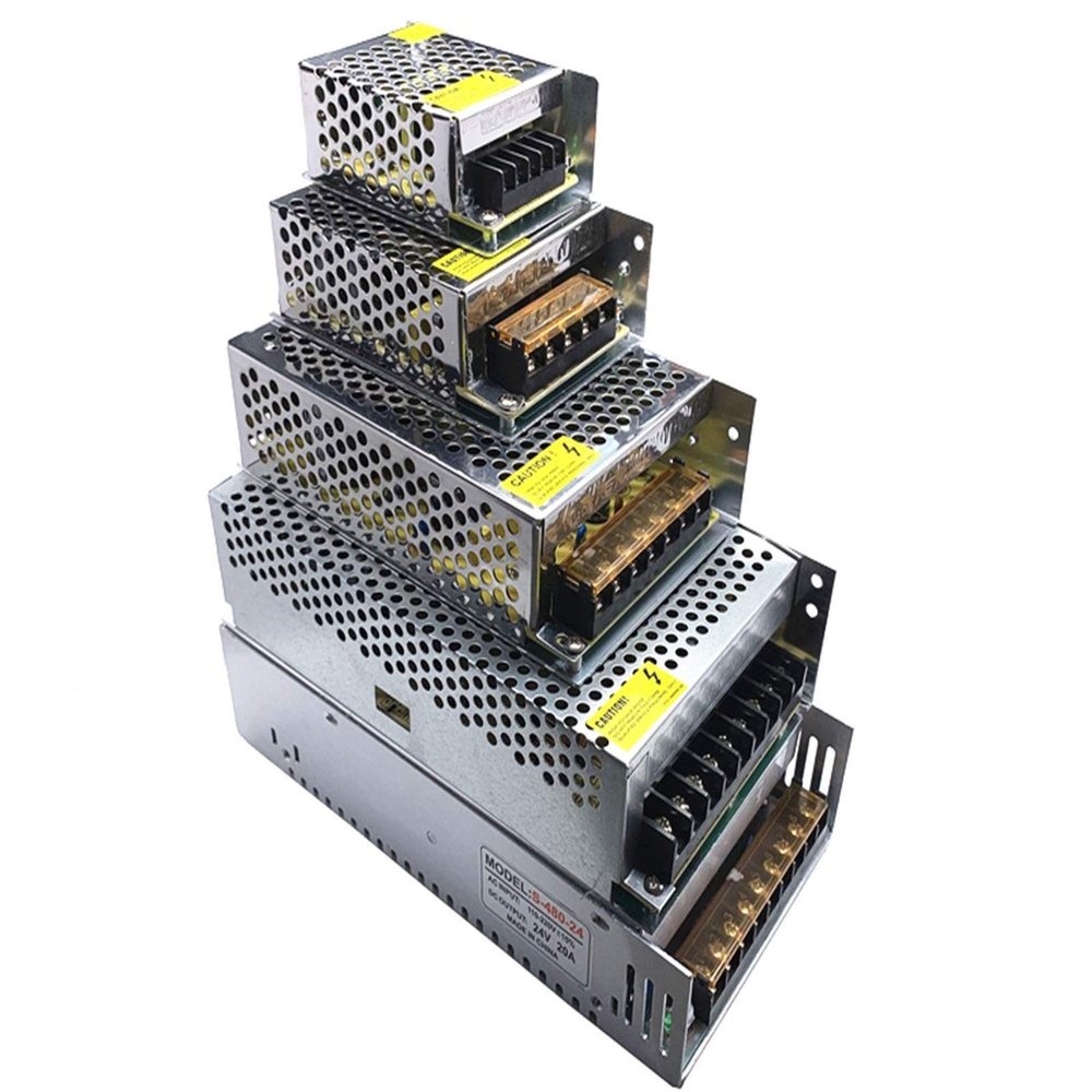 Lighting Transformer DC 5V 12V 24V Switch Power Supply Adapter 1A 2A 3A 5A 6A 8A 10A 15A 20A 30A 40A 50A SMPS for LED Strip CCTV (Input Voltage : 85 264V, Output Voltage : 24V)