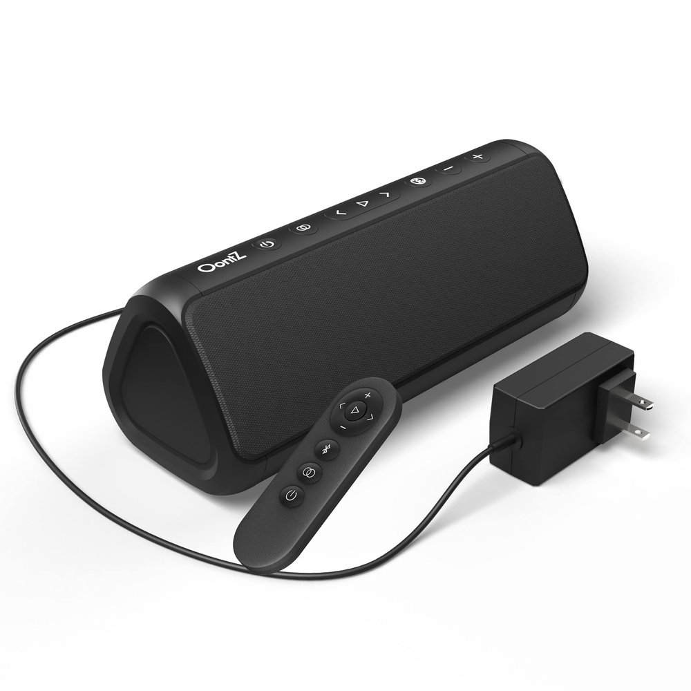 OontZ Angle 3 Pro Soundbar - Wired and Wireless Bluetooth 5.0 Stereo Soundbar for TV, Optical/Aux/Bluetooth Connection, Exceptional Sound & Bass,100ft Wireless Range (Black)