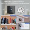 Jayol 2022 Hidden Camera Detector, Mini Spy Camera with Audio, HD 4K Wireless Hidden Live Stream, Night Vision and Motion Activated Spy Cam Nanny Cam, Security Camera for Home and Outdoor view 2