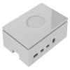 multicomp PRO Raspberry Pi 4 Model B Case (White) view 1