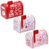 JOYIN 3 Packs Valentine Tin Mailbox for Party Favors, Classroom Prize Supplies, Greeting Cards, Exchange Gifts view 1