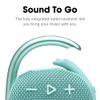JBL Clip 4, Teal - Portable Bluetooth 5.1 Speaker - Up to 10 Hours of Play - Waterproof & Dust Resistant - Includes Noise & Echo-Canceling Speakerphone view 3