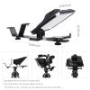 GVM Teleprompters for ipad Smartphone Tablet DSLR Camera Portable 10.5" Teleprompter Kit with Remote Control & App,Solid Aluminum Constructions,Colorless Spectroscope,Ultra HD Wide-Angle Lens view 3