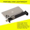 Aluminum iPad Holder for Tripod Mount, Universal Phone Tablet Clamp Tripod Adapter Bracket w Cold Shoe Mount 1/4 inch Screw and Acra Swiss Rail for iPad 4/Mini/Air/Pro/Surface Pro/iPhone/Galaxy Tab view 4