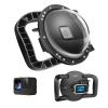 SHOOT Dome Port for GoPro Hero 13/12/11/10/9 Black - Upgraded Coating Film for Anti-Scratch, Dual Handle Stabilizer Floating Grip, Overall Waterproof Case - Shoot Over Underwater Photos/Videos view 1