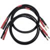 CNCESS CESS-029-3f Banana Extension Cable, 4mm Banana Female to Male, Silicone Cable, 2 Pack (3 Feet) view 1