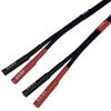 CNCESS CESS-029-3f Banana Extension Cable, 4mm Banana Female to Male, Silicone Cable, 2 Pack (3 Feet) view 3