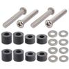 Adiyer M8 Screws for Samsung TV Wall Mount 304 Stainless Steel M8 x 45mm TV Mounting Bolts Screws for Samsung TV with 25mm Long Spacers view 1