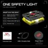 Guardian Angel Micro Series Safety Lights, Beacon Device (Yellow Front & Yellow Rear) |Rechargeable & Hands-Free Wearable LED Light for Dog Walking, Cycling, Hiking, Camping & Fishing view 4