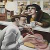 The Snack Bar : Edward Burra : 1930 : Archival Quality Art Print view 1