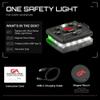 Guardian Angel Micro Series Safety Lights, (All White Front & Green Rear) | Rechargeable, Magnetic & Hands-Free Wearable LED Flashlight for Dog Walking, Cycling, Hiking, Camping & Fishing view 4