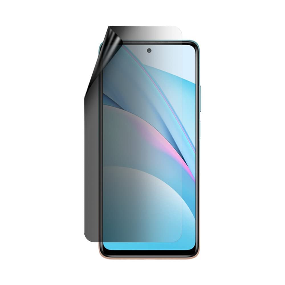 celicious Privacy Lite 2-Way Anti-Glare Anti-Spy Filter Screen Protector Film Compatible with Xiaomi Mi 10T Lite
