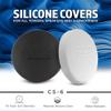 DS18 Hydro CS-6/WH 6.5" Silicone Marine Speaker Cover - Water, Dust and UV Rays Protection - Compatible with Tower Speakers - Great Durability - Special Edition (Pair) view 2