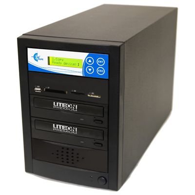 EZ DUPE 1 to 1 Media Mirror Duplicator - Flash (SD/CF/MS/MMC/USB) & Disc (DVD/CD) to DVD CD Disc Copy Copier Multimedia Backup (M901-SSP)