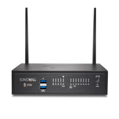 SonicWall TZ370W Wireless TotalSecure | 1YR ThreatEdition | TZ370W Gen7 Firewall with 1 Year Threat Protection Service Suite | SMB Unit with SD-WAN and Malware Protection (02-SSC-7289)