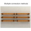 Wooden Handrail Grab Bar, Barrier-Free Non-Slip Stair Handrails, Wall Mounted Home Garden Corridor Lofts Decking Railings (Size : 30/50/80/100cm) view 2
