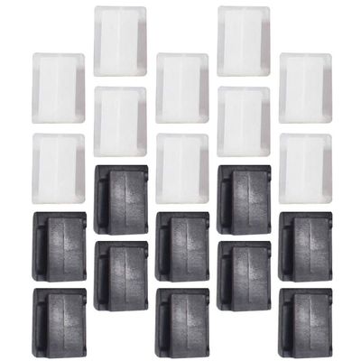 100pcs Self-adhesive Cable Clamp Holders Wire Fixed Buckles for Easy High Toughness Flexible Anchor Points for Use