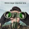 ASDQWER Binoculars Compact,Bird Watching Binoculars,Night Vision Goggles,for Adults with Low Light Night Vision,for Bird Watching,Hunting,Sports Events,Travelling,FMC Lens view 2