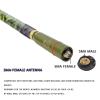 HYS SMA-Female Dual Band VHF/UHF 144/430MHz High Gain Foldable CS Tactical Antenna for Baofeng UV-5R UV-82 BF-F8HP Ham Two Way Radio view 4