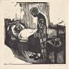 Kthe Kollwitz : Hospital Visit : 1929 : Archival Quality Art Print view 1