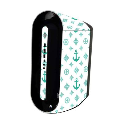MightySkins Skin Compatible with Alienware Aurora R11 Gaming Desktop - Teal Designer | Protective, Durable, and Unique Vinyl Decal wrap Cover | Easy to Apply and Change Styles | Made in The USA