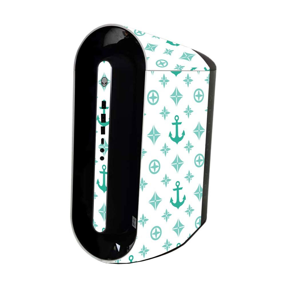 MightySkins Skin Compatible with Alienware Aurora R11 Gaming Desktop - Teal Designer | Protective, Durable, and Unique Vinyl Decal wrap Cover | Easy to Apply and Change Styles | Made in The USA