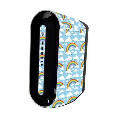 MightySkins Skin Compatible with Alienware Aurora R11 Gaming Desktop - Over The Rainbow | Protective, Durable, and Unique Vinyl Decal wrap Cover | Easy to Apply and Change Styles | Made in The USA