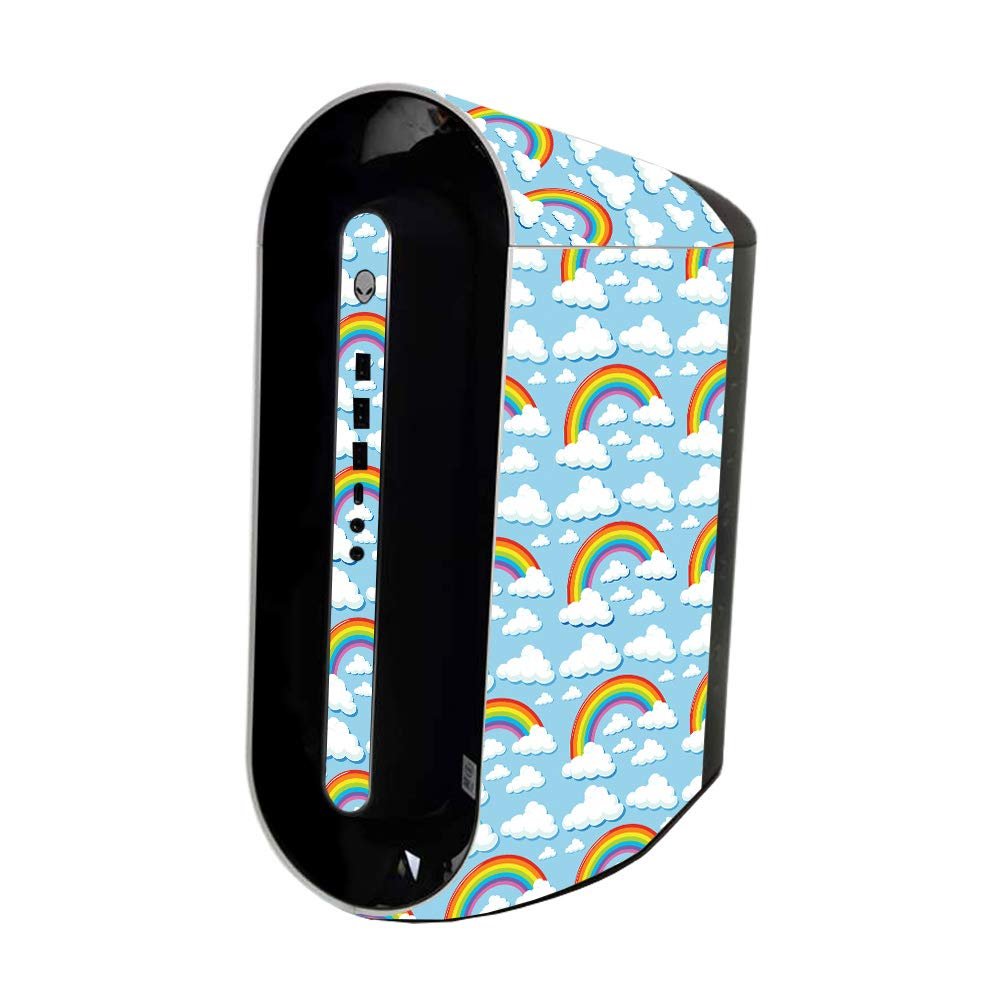 MightySkins Skin Compatible with Alienware Aurora R11 Gaming Desktop - Over The Rainbow | Protective, Durable, and Unique Vinyl Decal wrap Cover | Easy to Apply and Change Styles | Made in The USA