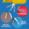 Maxam Auto Emergency Rescue Tool, Army Knife Includes Glass Breaker, Seat Belt Cutter and More view 3