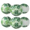 Palm Leaf Hanging Paper Lanterns - Party Decor - 6 Pieces view 1