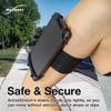 BoxWave Holster Compatible with Sony NW-A40 Walkman - ActiveStretch Sport Armband, Adjustable Armband for Workout and Running - Jet Black view 3