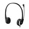 Adesso Xtream P2 USB Wired Multimedia Headset with Noise-Canceling Microphone, Binaural Over the Head, Black view 2