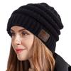 FashionLive Wireless Music Beanie Hat for Men Women Unisex Winter Warm Soft Knit Cap Beanie with Wireless Headphone Headset Stereo HD Speaker Mic Boys Girls Tech hat view 1