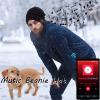 FashionLive Wireless Music Beanie Hat for Men Women Unisex Winter Warm Soft Knit Cap Beanie with Wireless Headphone Headset Stereo HD Speaker Mic Boys Girls Tech hat view 4